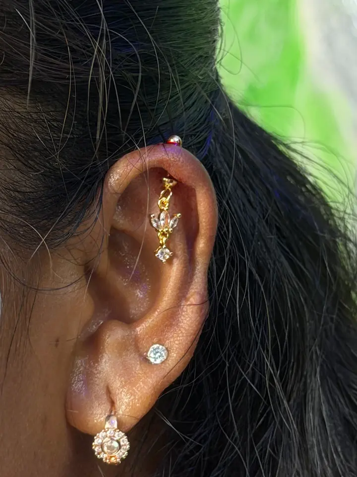Portfolio work 17 — Trendy Tattoo & Piercing Studio, Vijayawada.